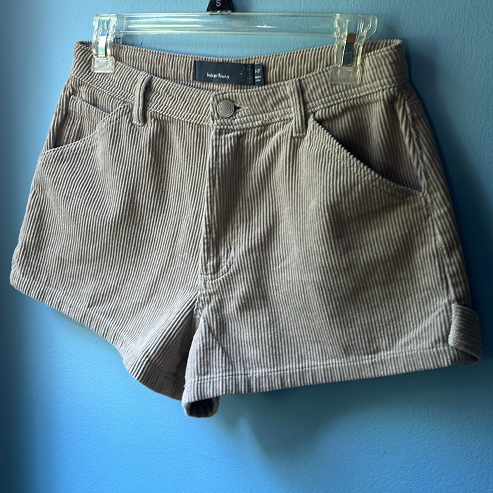Indigo Rising Corduroy Shorts